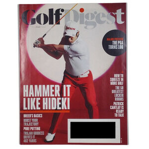 Golf Digest Magazine Hideki Matsuyama Michael Breed August 2018